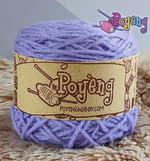 Benang Soft Akrilik Poyeng Polos SA U4 (lavender purple)